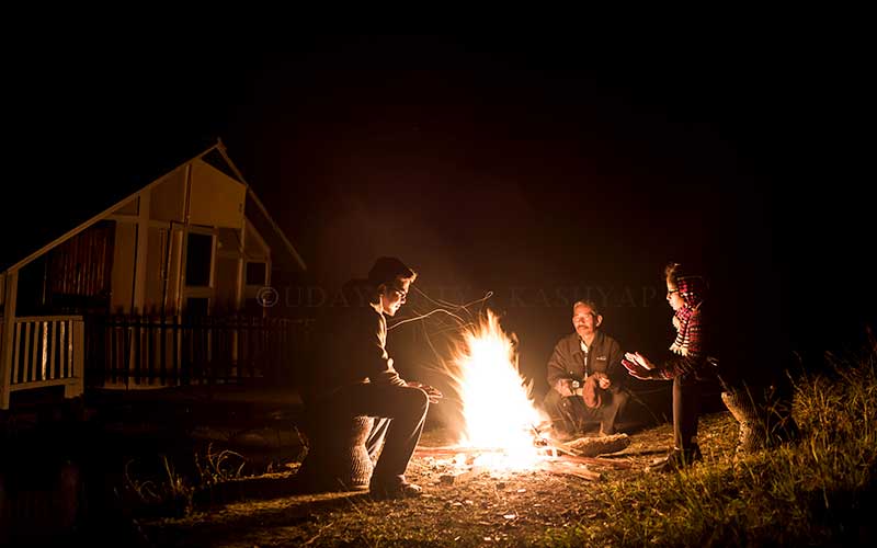 Camp Fire Barapani Boat House